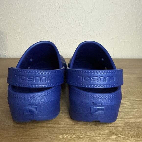 NUUSOL Unisex McCall Blue Clog Light EVASOL Foam Footwear Sandal Women 7 EUC - Picture 5 of 11